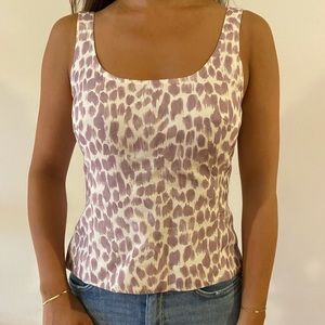 J crew peplum tank